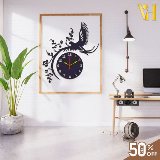 Beautiful Bird Wall Clock